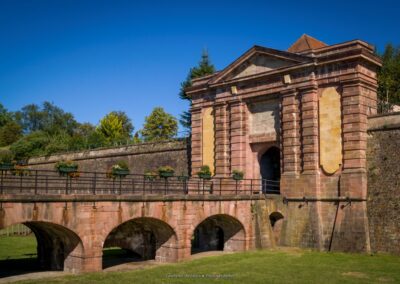 Vue Porte de Colmar de côté