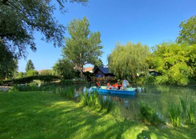 Promenade en barque à Biesheim