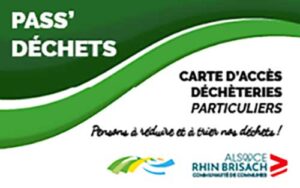 Photo Carte pass déchets particuliers