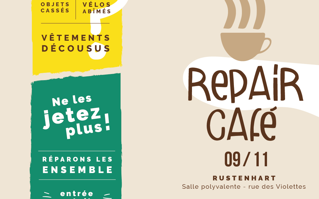 Le RDV Repair Café de novembre