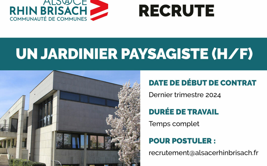 Jardinier paysagiste (H/F)