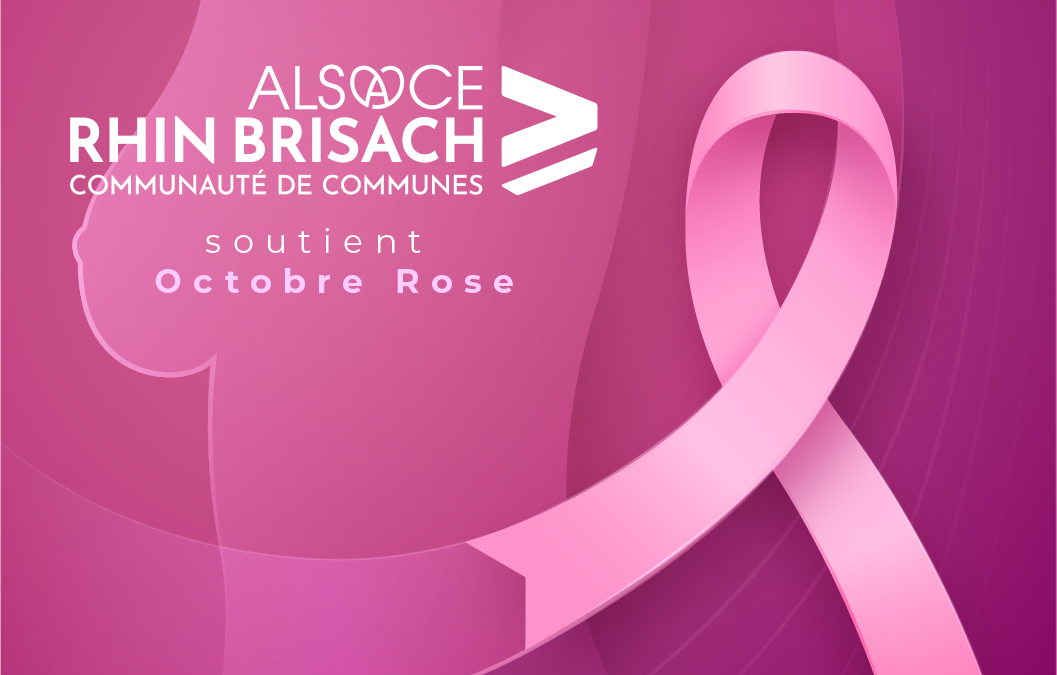 La CC Alsace Rhin Brisach se pare de rose en Octobre