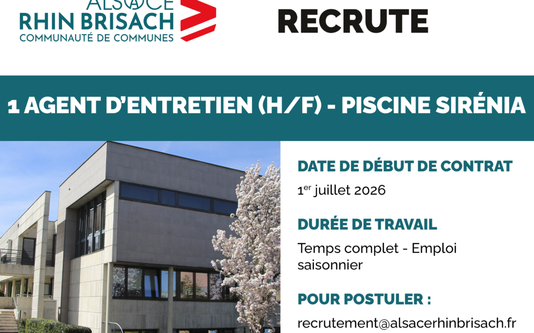 Agent d&rsquo;entretien (H/F)