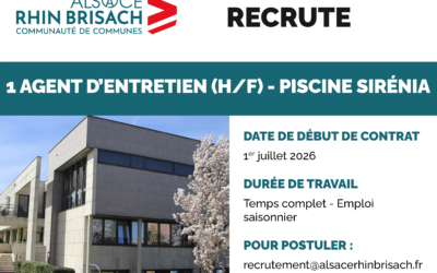 Agent d&rsquo;entretien (H/F)