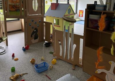 Multi-accueil Papouille coin des petits avec jeux au sol
