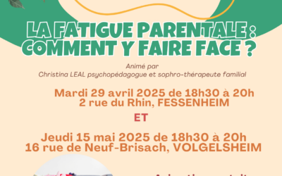 Café des parents  La fatigue parentale : comment y faire face ?