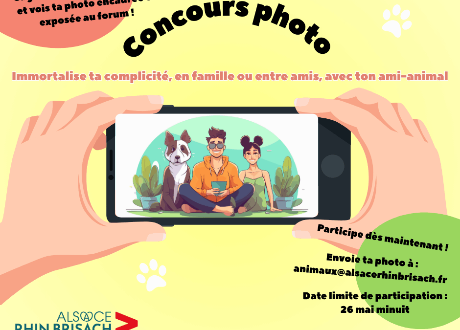 Le concours photo « Générations animales » est lancé !