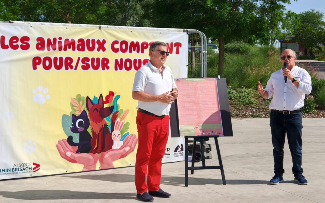 Signature de la Déclaration Européenne des Droits de l’Animal