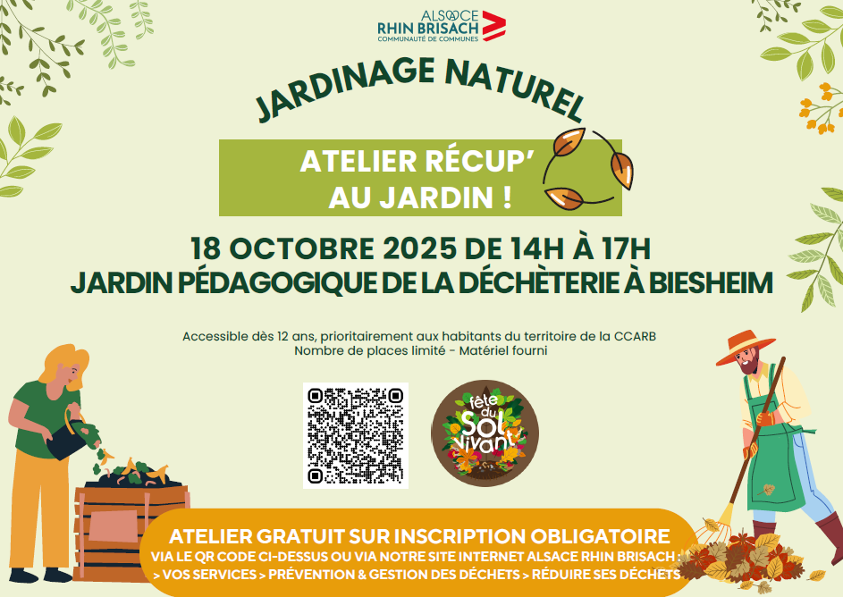atelier récup au jardin
