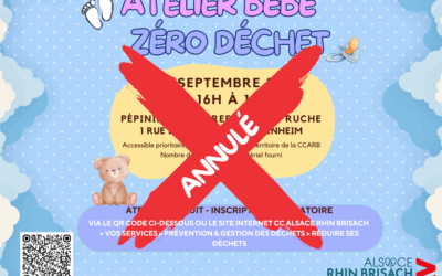 Atelier bébé zéro déchet