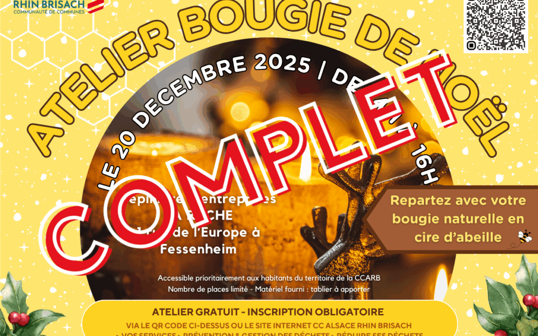 Atelier création de bougie