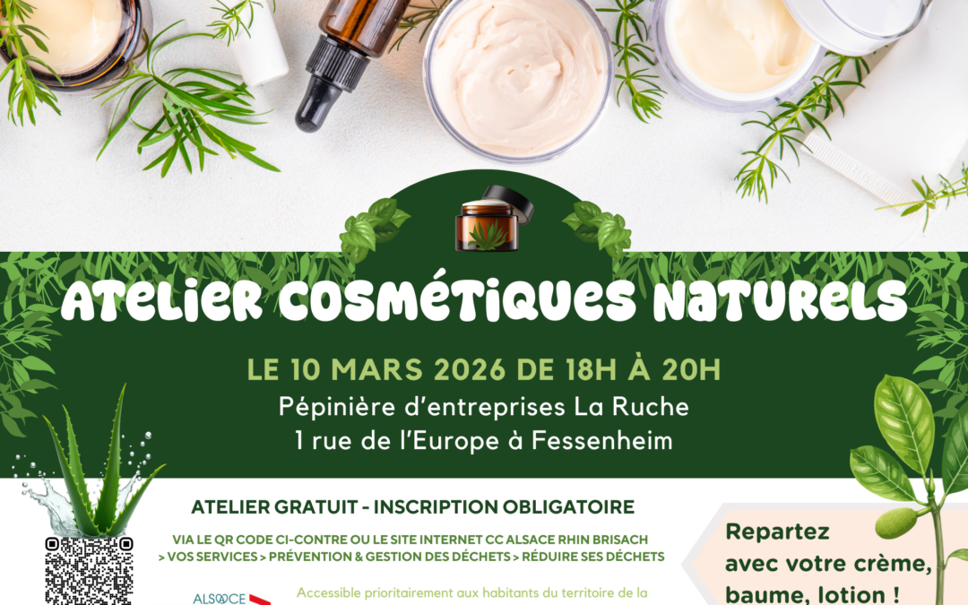 Atelier cosmétiques au naturel