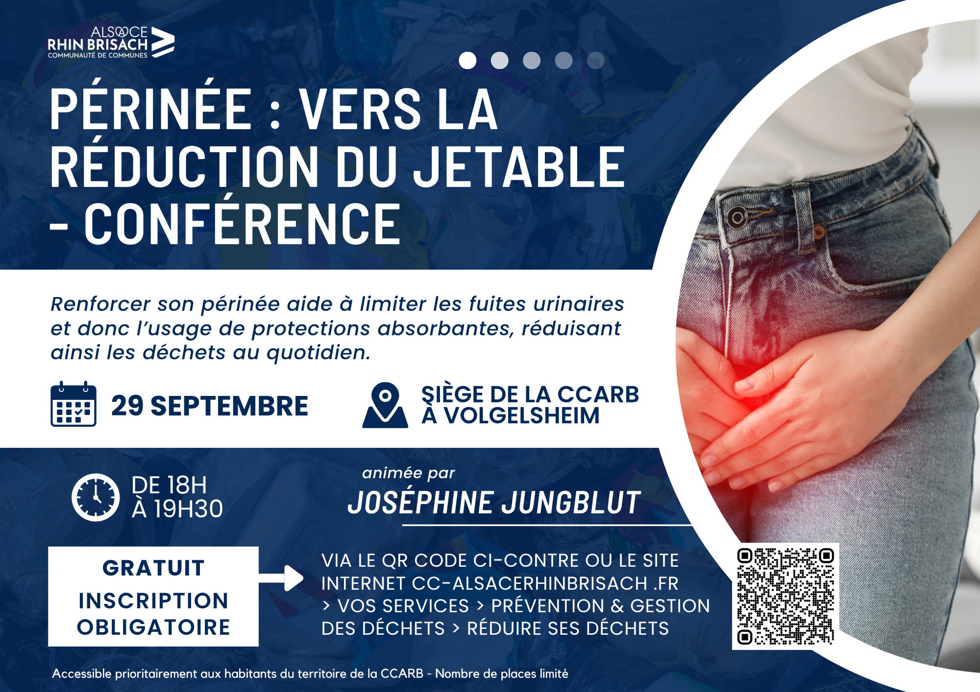 conférence sur le périnée, mardi 29 septembre 2026