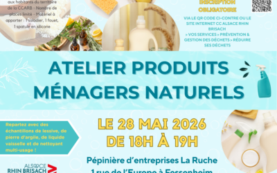 Atelier produits ménagers naturels