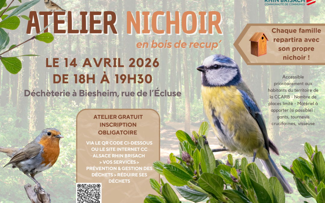 Atelier nichoir en bois de récup&rsquo;