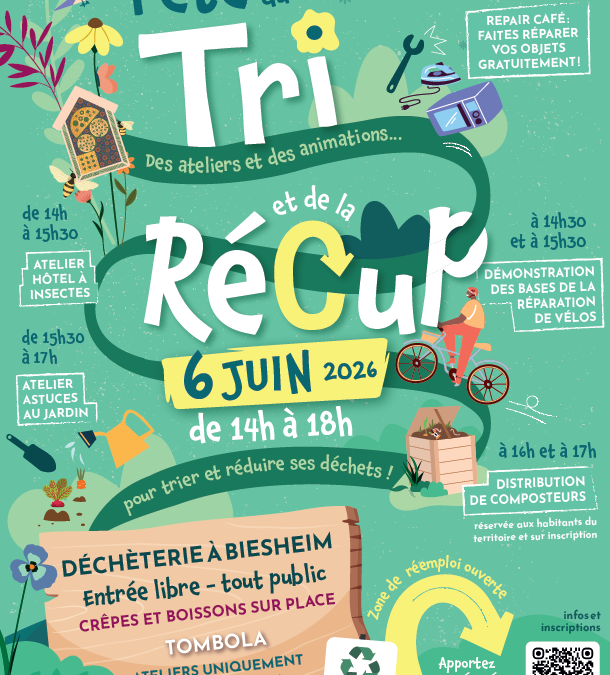 Fête du tri et de la récup’ à Biesheim