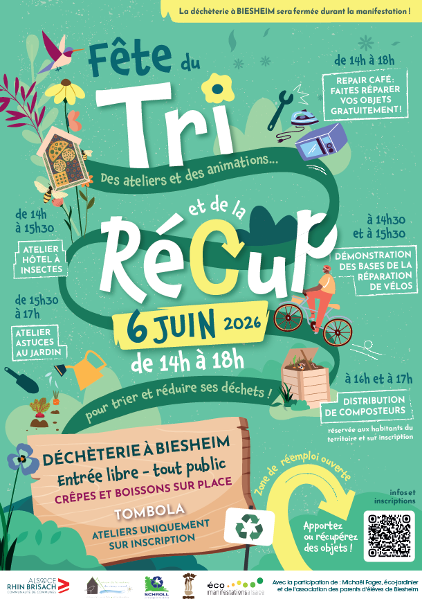affiche fête du tri 6 juin 2026