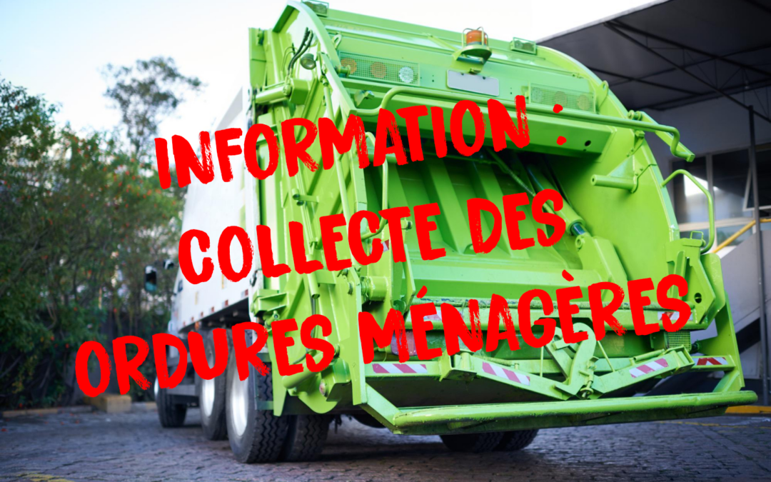 Incident collecte des ordures ménagères