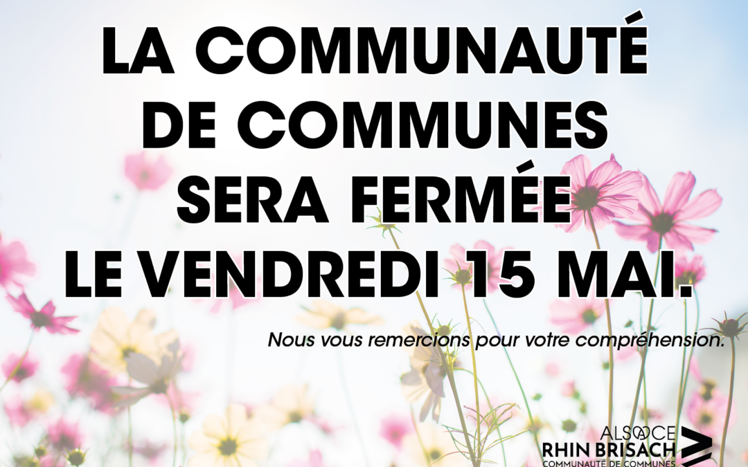 Fermeture exceptionnelle de l&rsquo;accueil