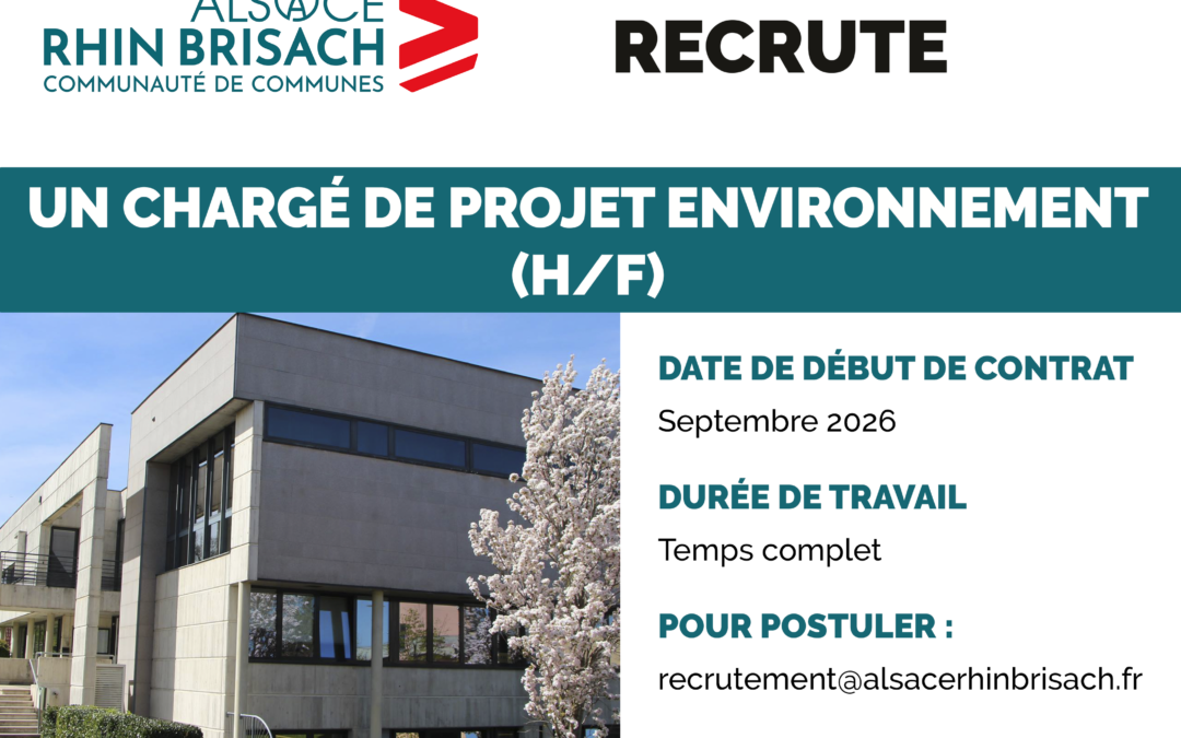 Chargé de projet environnement