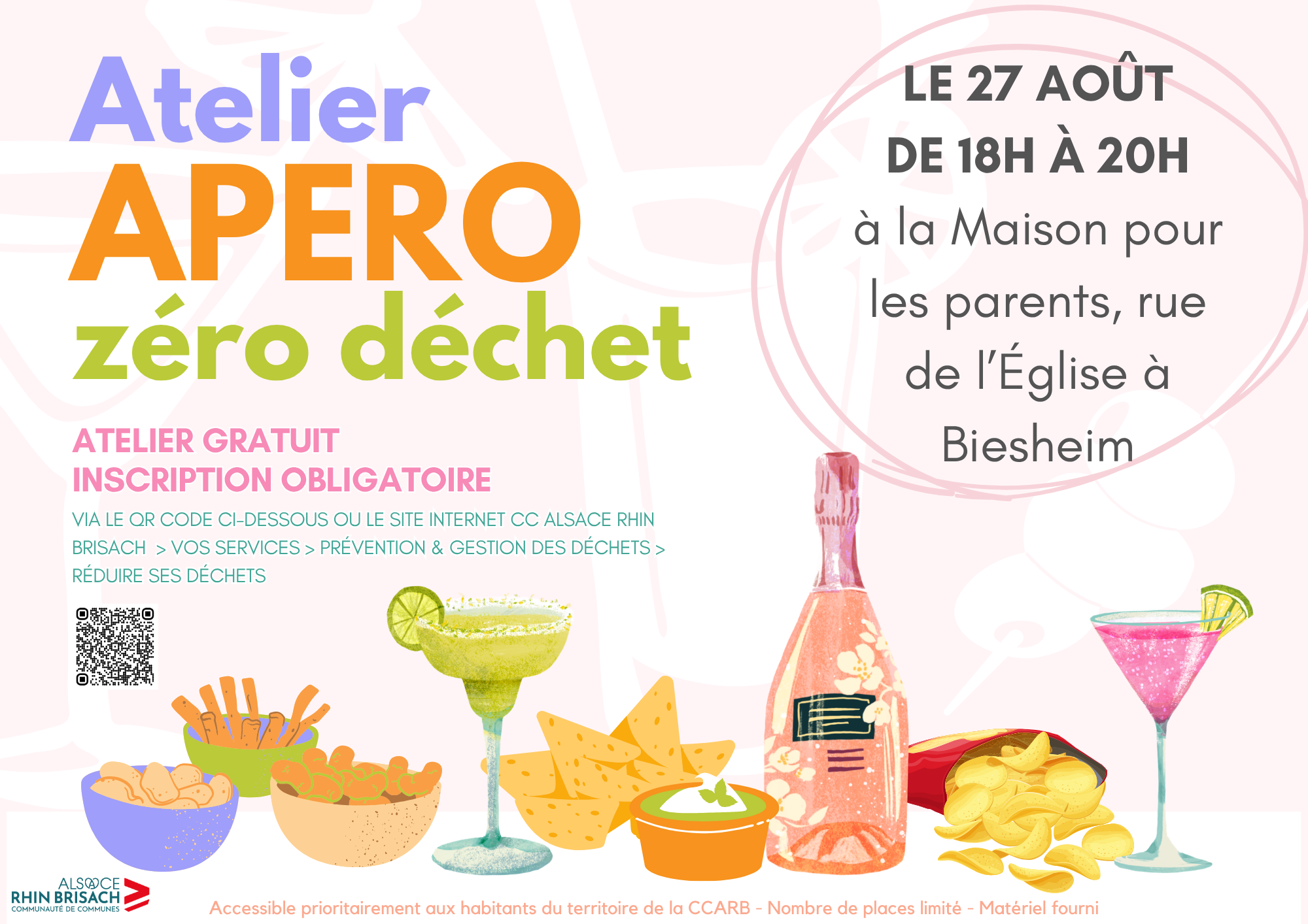 atelier apéro zéro déchet 27 août