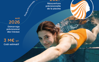 Piscine Sirénia : lancement du chantier de rénovation