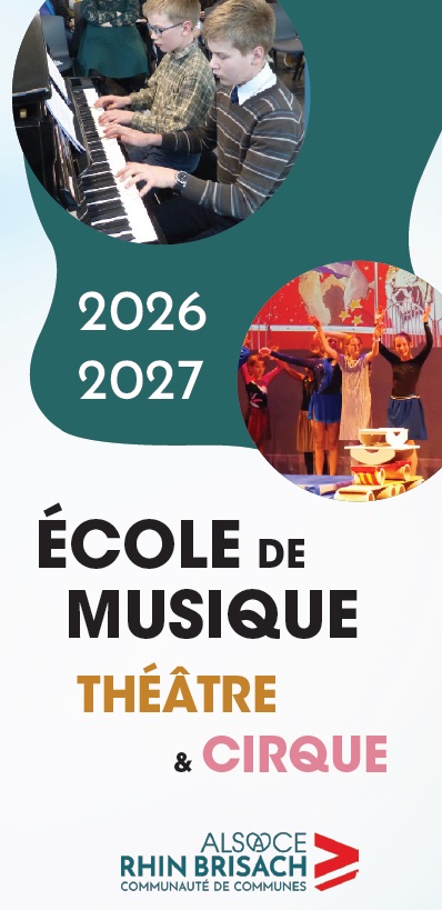 école de musique, théâtre et cirque 2026-2027