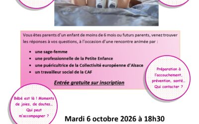 Biesheim : Soirée Bébé – Mode d’emploi