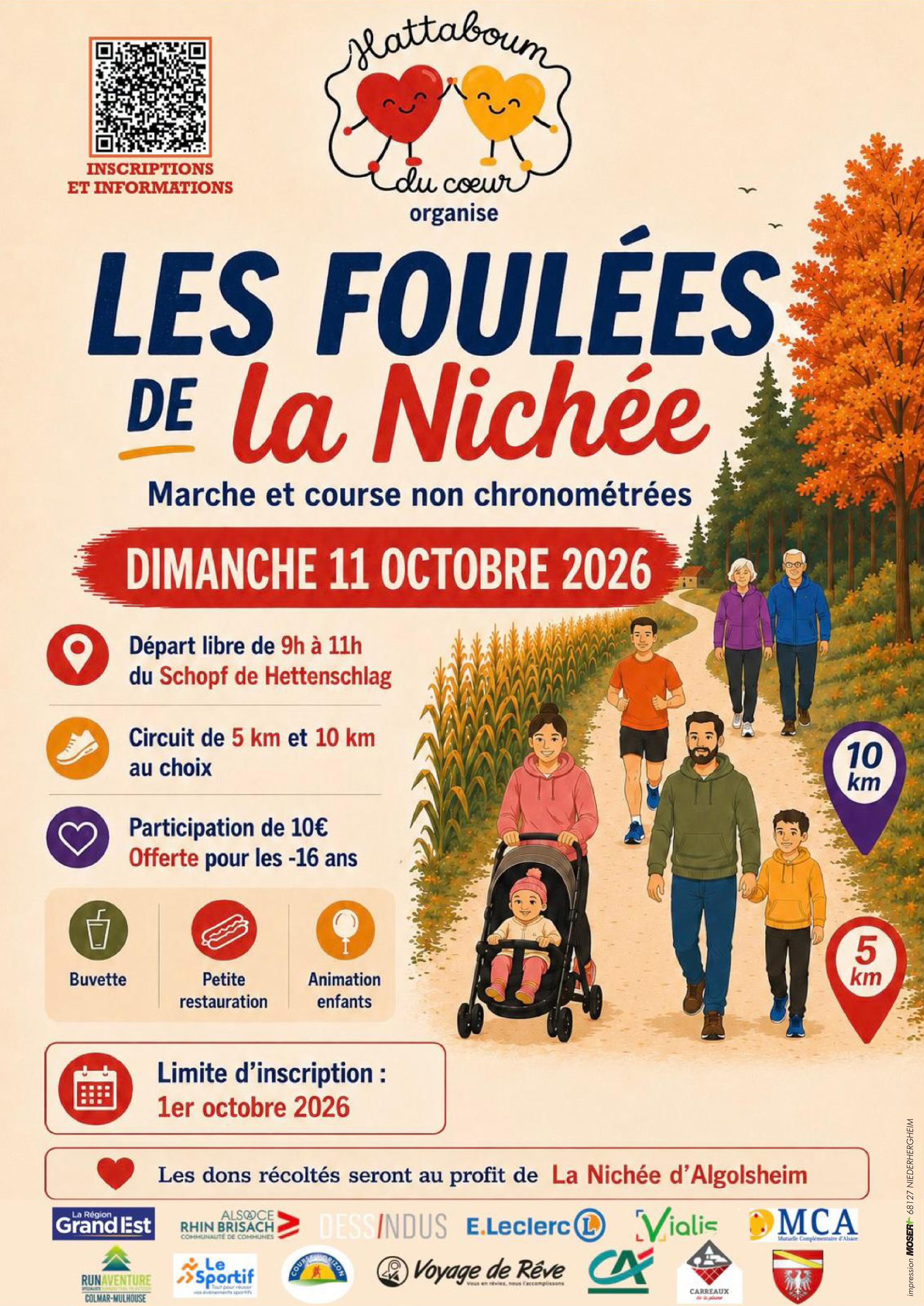 Les Foulées de la Nichée 2026