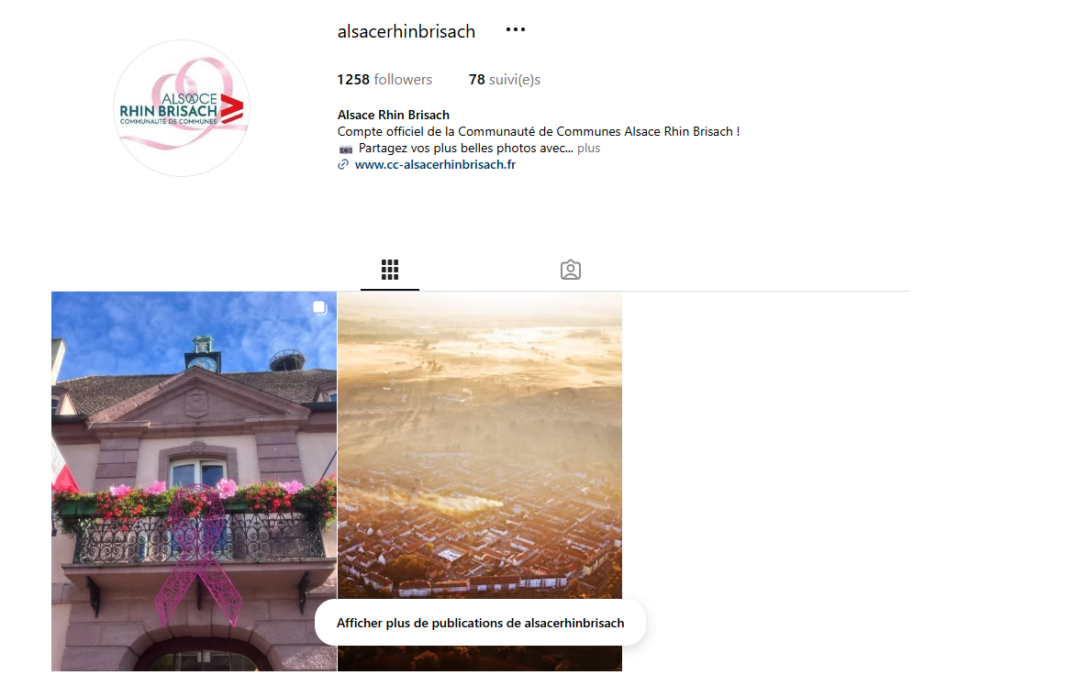 La Communauté de Communes relance son compte Instagram dédié à la photo